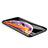 Apple iPhone Xs用強化ガラス フル液晶保護フィルム P04 アップル ブラック