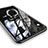 Apple iPhone Xs Max用極薄ソフトケース シリコンケース 耐衝撃 全面保護 クリア透明 アンド指輪 V01 アップル シルバー