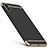 Apple iPhone Xs Max用ケース 高級感 手触り良い メタル兼プラスチック バンパー C02 アップル ブラック