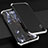 Apple iPhone Xs Max用ケース 高級感 手触り良い アルミメタル 製の金属製 カバー アップル シルバー・ブラック
