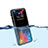 Apple iPhone Xs Max用完全防水ケース ハイブリットバンパーカバー 高級感 手触り良い 360度 アップル ブラック