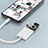 Apple iPod Touch 5用Lightning to USB OTG 変換ケーブルアダプタ H01 アップル ホワイト