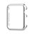 Apple iWatch 2 38mm用ケース 高級感 手触り良い アルミメタル 製の金属製 バンパー C01 アップル シルバー