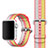 Apple iWatch 2 42mm用ウーブンナイロンバンド アップル レッド