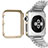 Apple iWatch 3 42mm用ケース 高級感 手触り良い アルミメタル 製の金属製 バンパー C01 アップル ゴールド