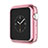 Apple iWatch 42mm用ケース 高級感 手触り良い アルミメタル 製の金属製 バンパー A01 アップル ピンク