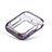 Apple iWatch 5 40mm用極薄ソフトケース グラデーション 勾配色 クリア透明 G01 アップル ブラック