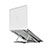 Apple MacBook 12 インチ用ノートブックホルダー ラップトップスタンド T08 アップル シルバー
