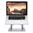 Apple MacBook 12 インチ用ノートブックホルダー ラップトップスタンド S08 アップル シルバー