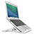 Apple MacBook Air 11 インチ用ノートブックホルダー ラップトップスタンド S02 アップル シルバー
