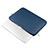 Apple MacBook Air 13 インチ (2020)用高品質ソフトレザーポーチバッグ ケース イヤホンを指したまま L16 アップル ネイビー