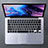 Apple MacBook Air 13 インチ (2020)用強化ガラス 液晶保護フィルム T02 アップル クリア
