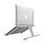 Apple MacBook Air 13 インチ (2020)用ノートブックホルダー ラップトップスタンド T12 アップル シルバー