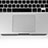 Apple MacBook Air 13 インチ (2020)用ノートブックホルダー ラップトップスタンド S05 アップル シルバー
