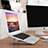 Apple MacBook Air 13.3 インチ (2018)用ノートブックホルダー ラップトップスタンド S11 アップル シルバー