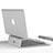 Apple MacBook Air 13.3 インチ (2018)用ノートブックホルダー ラップトップスタンド S11 アップル シルバー
