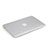 Apple MacBook Air 13 インチ用極薄ケース クリア透明 プラスチック アップル ホワイト