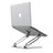 Apple MacBook Pro 15 インチ Retina用ノートブックホルダー ラップトップスタンド K02 アップル シルバー
