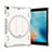 Apple New iPad 9.7 (2018)用ハイブリットバンパーケース スタンド プラスチック 兼シリコーン カバー L09 アップル グレー