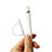 Apple Pencil用ケース カバー ホルダー キャップ スタンド ライトニングUSBケーブル用 シリコーン製 アップル ホワイト