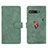 Asus ROG Phone 3 Strix ZS661KS用手帳型 レザーケース スタンド カバー L01Z Asus グリーン