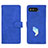 Asus ROG Phone 5s用手帳型 レザーケース スタンド カバー L01Z Asus ネイビー