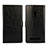 Asus Zenfone 5用手帳型 レザーケース スタンド カバー Asus ブラック