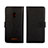 Asus Zenfone 5用手帳型 レザーケース スタンド カバー L01 Asus ブラック