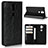 Asus Zenfone 5 Lite ZC600KL用手帳型 レザーケース スタンド カバー Asus ブラック