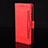 Asus ZenFone 8 Flip ZS672KS用手帳型 レザーケース スタンド カバー BY6 Asus レッド