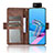Asus ZenFone 8 Flip ZS672KS用手帳型 レザーケース スタンド カバー BY6 Asus 