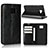Asus ZenFone V V520KL用手帳型 レザーケース スタンド カバー Asus ブラック