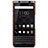 Blackberry KEYone用ハードケース プラスチック レザー柄 Blackberry ブラウン