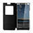Blackberry KEYone用手帳型 レザーケース Blackberry ブラック