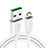 Micro USBケーブル 充電ケーブルAndroidユニバーサル A17 ホワイト