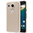 Google Nexus 5X用ハードケース プラスチック 質感もマット P01 グーグル ゴールド