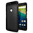 Google Nexus 6P用ハードケース プラスチック 質感もマット M01 グーグル ブラック