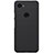Google Pixel 3a XL用ハードケース プラスチック 質感もマット M02 グーグル ブラック