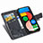 Google Pixel 5用手帳型 レザーケース スタンド バタフライ 蝶 カバー グーグル 