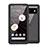 Google Pixel 7a 5G用完全防水ケース ハイブリットバンパーカバー 高級感 手触り良い 360度 グーグル ブラック