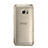 HTC 10 One M10用極薄ソフトケース シリコンケース 耐衝撃 全面保護 クリア透明 HTC ゴールド