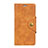 HTC Desire 12S用手帳型 レザーケース スタンド カバー L01 HTC オレンジ