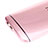 HTC One M8用極薄ソフトケース シリコンケース 耐衝撃 全面保護 クリア透明 HTC ピンク