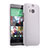 HTC One M8用ハードケース プラスチック 質感もマット HTC ホワイト