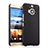 HTC One M9 Plus用ハードケース プラスチック 質感もマット HTC ブラック