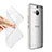 HTC One M9 Plus用極薄ソフトケース シリコンケース 耐衝撃 全面保護 クリア透明 HTC クリア