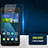 Huawei Ascend Y635 Dual SIM用強化ガラス 液晶保護フィルム T01 ファーウェイ クリア