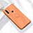 Huawei Enjoy 10 Plus用極薄ソフトケース シリコンケース 耐衝撃 全面保護 アンド指輪 マグネット式 バンパー A02 ファーウェイ オレンジ