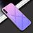 Huawei Enjoy 10e用ハイブリットバンパーケース プラスチック 鏡面 虹 グラデーション 勾配色 カバー ファーウェイ 