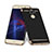 Huawei Enjoy 7 Plus用ケース 高級感 手触り良い メタル兼プラスチック バンパー ファーウェイ ブラック